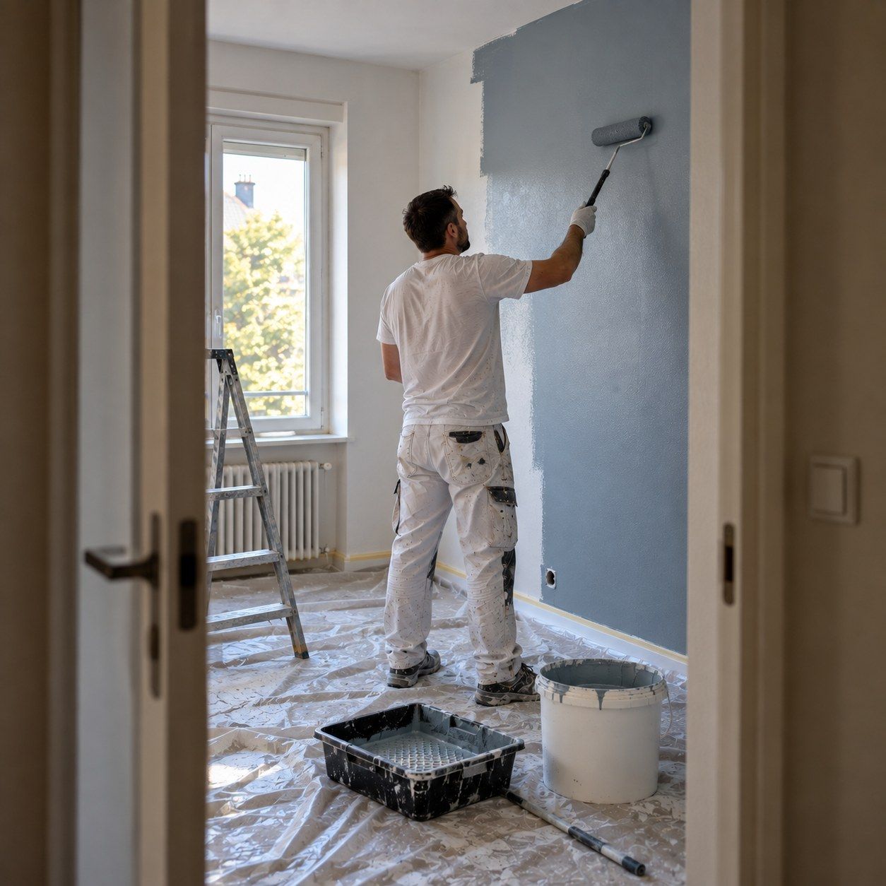 MCB Habitat, peinture intérieure à Lyon